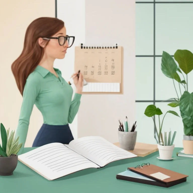 Illustration du suivi des objectifs personnels sur une interface numérique